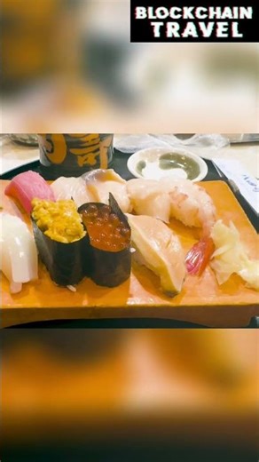 Sushi Lover's Paradise: Mouthwatering Sushi Display! #shorts