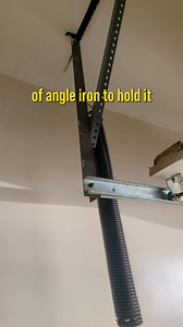 This garage door is HUGE! A 435lb door needs extra reinforcement to run smoothly. | Precision Overhead Garage Door Service of Cincinnati