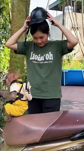 BIbi visits the baby monkey #monkey #monkeybibo #babymonkey #babymonkeybibo #funny #cute #shorts