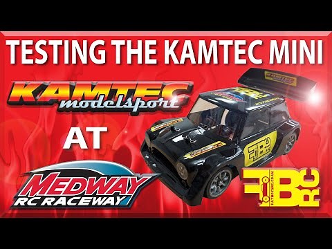 Testing The Kamtec Mini at Medway RC Raceway. Getting to Grips on the Track #rc #kamtec #rcmini