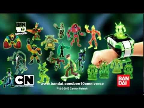 Ben 10 Omniverse Alien Collection Figures and Omnitrix Shuffle