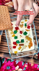 28K views · 207 reactions | Fruit cocktail graham dessert | Shirley Datol | Facebook