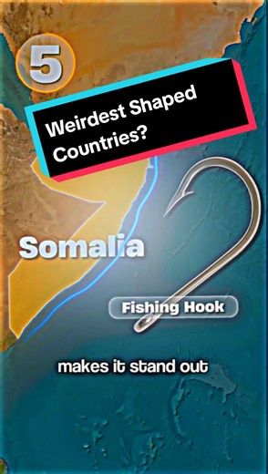 Discover the Weirdest Shaped Countries in the World