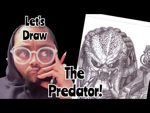 Let's Draw The Predator! O.G. Jungle Hunter.