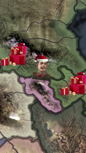 Papa Stalin Shares Gifts To Kids Around The World#HOI4