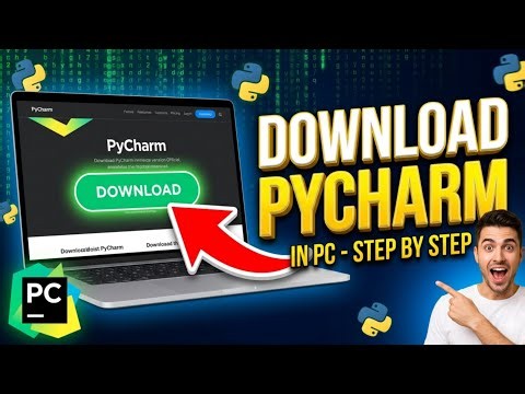 How to download pycharm on PC or Laptop.#pycharm #pycharmtutorial #howtoinstallpycharm