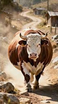 Cow ai 😭💔 #shortvideos #animalstories