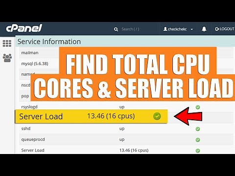 [🔴LIVE] How to check total CPU Cores and server load details through cPanel Interface?