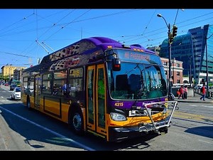The New Breed! : King County Metro 2015 New Flyer XT40 "Xcelsior" Electric Trolleybus 4315