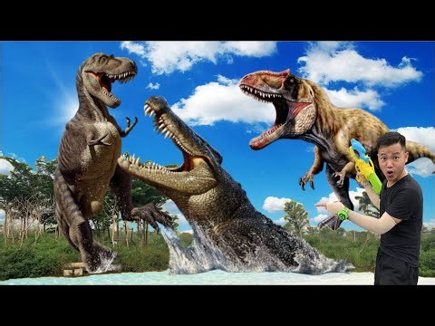 Top Most Epic Monster Battles on TV, Godzilla vs. Full-Scale Dinosaurs