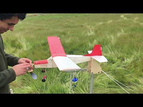 Herr Engineering Scout rubber band free flight