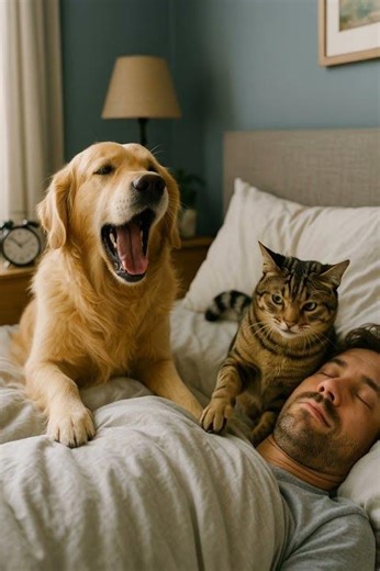 A peaceful loop of cuddles