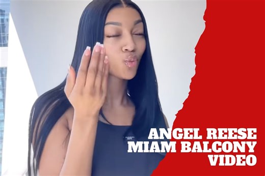 Watch Angel Reese balcony video blowing kisses in Miami saying goodbye