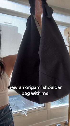 Customized Origami Shoulder Bag Sewing Tutorial