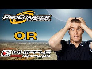 My thoughts on ProCharger or Whipple!