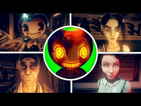 Bendy Dark Revival Archives Showcase - All Characters Bio & Out of Bound Secrets (New BATDR Update)