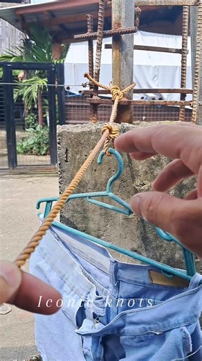 Simple knot. Ep.23 ( Butterfly knot ) #everyoneシ゚ #fblifestyle #reelsfbシ #fbreels #reelsvideoシ #reelsfb #reelsfypシ #foryouシ #tips #fb #handmade #howto #camping #knot #rope #tutorial #DIY | Iconic Knots