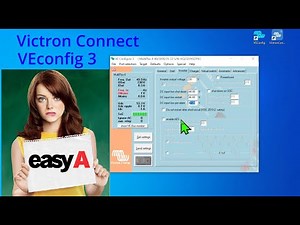 Victron Connect VEconfig seting up and clone & setup inverter Firmware update #rh3d