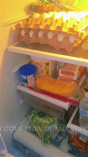 inside my refrigerator the month of October...