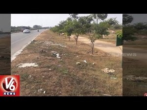 CM KCR To Inspect Outer Ring Road Haritha Haram Trees | Hyderabad | V6 News