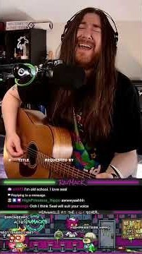 Kiss From A Rose #Seal #90sMusic #TwitchMusic #AcousticCovers #Songrequests
