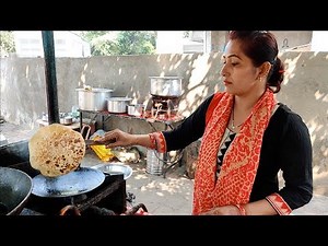 Hardworking Lady Selling Parathas for Rs 30 | Cheapest Breakfast in Nagpur | Indian Street Food