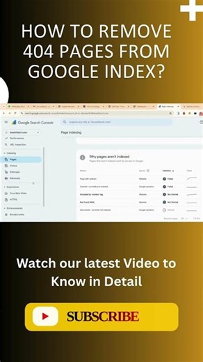 📌 How to Remove 404 Pages from Google Index | Step-by-Step Guide