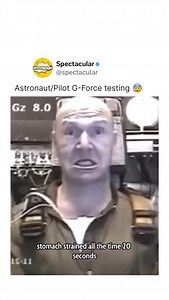 64 reactions · 5 comments | G-force testing trains astronauts and pilots to withstand the extreme acceleration forces experienced during flight or space travel. Using a high-speed centrifuge, the body is pushed to its limits to improve tolerance, prevent blackouts, and ensure safety. It’s a critical step in preparing for high-performance missions. #scary #nasa #explore #love #funny | The TinderBlog | Facebook