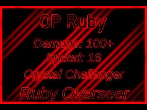 Op Ruby Showcase - Killstreak Sword Fighting Universe