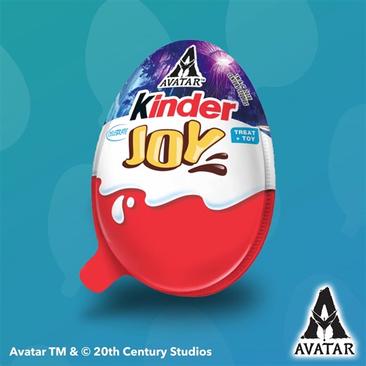 Pandora lives inside you, me, and our Kinder Joy eggs, too! Beginning 12/16, experience the magic of the Na’vi with your kids when you pick up our newest collection of Kinder Joy x Avatar: The Way of Water eggs. | Kinder | Facebook