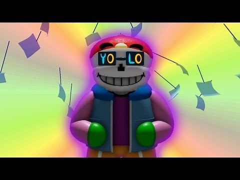 Underfresh Sans and Xmas skin Gameplay I ULC I Undertale Last Corridor