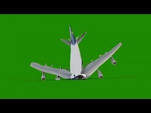 Plane Crash VFX Green Screen 4k | Free Stock footages