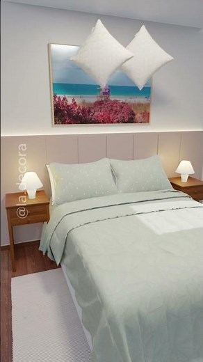quarto de casal aconchegante