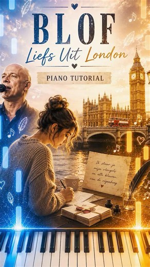 BLOF - Liefs Uit Londen Piano Les!