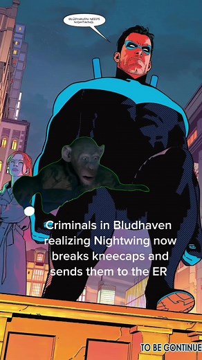 Bruce Wayne as Nightwing Takes Bludhaven by Storm