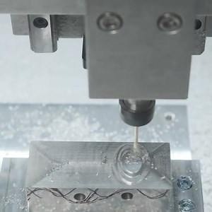 220K views · 435 reactions | Satisfying process video of Carbide 3D running some aluminium machining tests on their Nomad 3 machine  More details from their original post: Roughing time was about 50 minutes, finishing was another 50. These are not optimized numbers as this was our first try. Tools used: 274-Z 1/8" single flute, 202 1/4" ball nose, 501 60* engraver. | Autodesk Fusion | Facebook