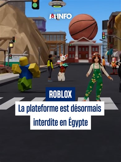 📲 Après la Turquie, l’Irak, Oman ou encore le Qatar, c’est au tour de l’Égypte de bloquer la plateforme Roblox sur son territoire. Le pays reproche au jeu vidéo, très populaire chez les jeunes, de laisser prospérer les pédocriminels au sein de la plateforme et d’encourager l’addiction aux jeux chez les mineurs. #sinformersurtiktok #pourtoi #m6info #actu #info