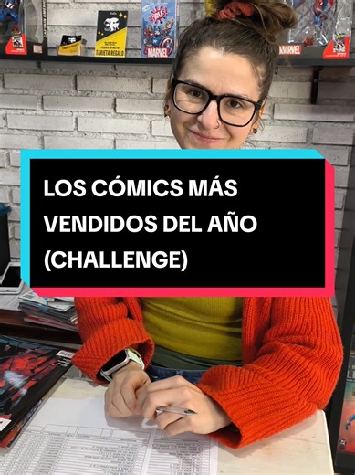 🏆 Los cómics mas vendidos del año. ¿Sabrá Rebeca cuáles son? 👀
