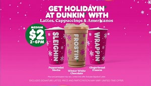 Dunkin' TV Spot, 'Get Holidayin'