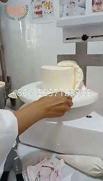 cake shop round cake cream coating machine cake manufacturing machine cake icing decorating machine