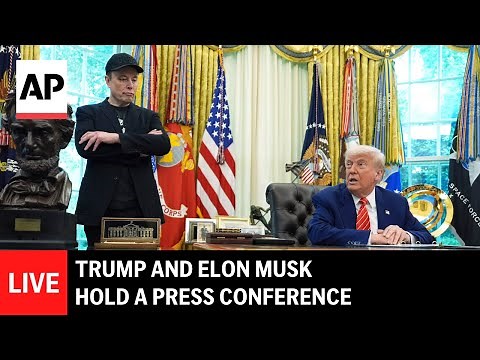 LIVE: Donald Trump and Elon Musk hold a press conference
