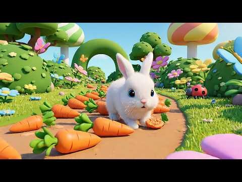 Baby Bunny Says Hop Hop Hoo | Cute Forest Adventure & Easter Kids Song