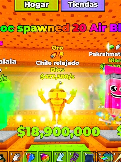 Robe Los Brainrot en Break the Lucky Block de Roblox