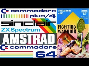 FIGHTING WARRIOR COMPARISON: ZX Spectrum, Amstrad CPC, Commodore 64, Nostalgia, Comments, Experie...