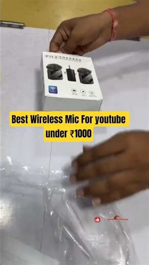 3 Type Connection wireless Mic Under ₹1000 #shorts #gadgets #unboxing #wirelessmic