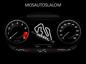 Auto competition logo animation