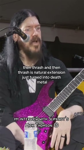 Mick Thomson talks early metal influences #numetal #slipknot
