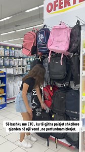 63K views · 253 reactions | Back to School në ETC Është koha për te blerë nga ofertat më të mira për kthim në shkollë Përzgjedhje e shkëlqyeshme në artikujt shkollor Bleni pajisje shkollore, çanta, veshje dhe shumë më tepër me ofertat dhe çmimet më të mira. #ETC #BackToSchool #Bestofferts | ETC - Elkos Trading Center | Facebook
