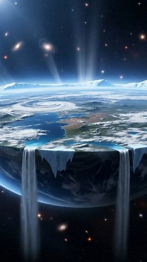 Flat earth😱😱😱😱😱 #flatearth #sciencefacts #usa | Galactic Explorer