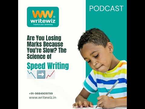 Are You Losing Marks Because You're Slow? The Science of Speed Writing 📉➡️📈